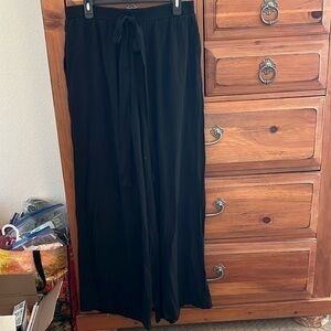 NWOT Women’s Unbranded Black Wide Leg Pants Size XL